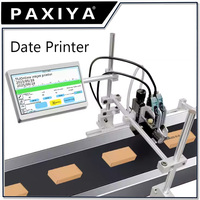 Impresora de Inyección de Tinta Tij de 9 Pulgadas con Cinta Transportadora Ancha, Máquina Automática de Codificación por Lotes, Máquina de Codificación de Número de Lote y Fecha de Caducidad