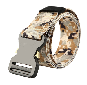 Cinturones de Camuflaje Desértico Digitales DFF1206, Cinturones Tejidos de Lona de 3.8 cm y 4 cm de Ancho, 120 cm de Largo, Personalizados - Product Image 2