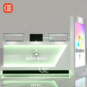 Cửa hàng bán lẻ cửa hàng bán lẻ hiển thị đồ đạc hiển thị thuốc lá cho kiosk đồ nội thất thương mại khói cửa hàng hiển thị - Product Image 4