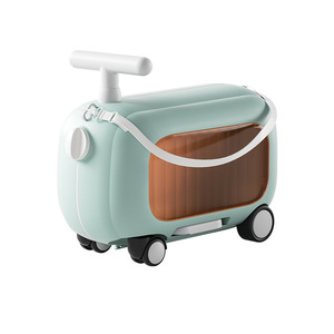 Bagaglio da passeggio per bambini montabile pigro Boom Baby Scooter Spinner in Neoprene <span class=keywords><strong>valigia</strong></span> portaoggetti con lucchetto e timone - Product Image 1
