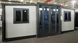 Casa Container Prefabbricata Modulare Espandibile e Pieghevole da 10, 20, 30, 40 Piedi con 3 Camere da Letto e Bagno - Product Image 3