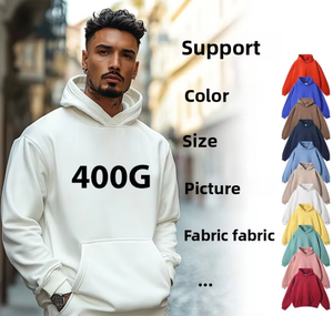 Sweat-shirt à <span class=keywords><strong>capuche</strong></span> pour homme, marque de mode européenne, S - 3XL, coton épais de haute qualité, style américain - Product Image 1