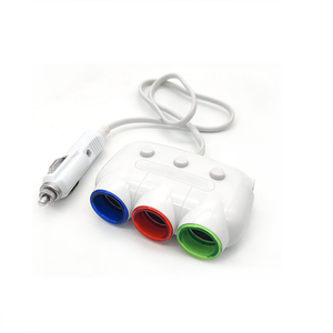 120W công suất cao xe Thuốc lá nhẹ hơn 2USB mở rộng <span class=keywords><strong>3</strong></span>-cách tự động ổ cắm sạc với dây 12V24V Adapter độc lập chuyển đổi - Product Image 6