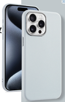 Pour Samsung 26 25 24 23 22 21 ULTRA Plus FE Étui en TPU antichoc à couverture intégrale avec texture cuir et design uni