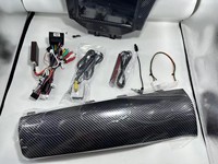 Écran multimédia Android 11 tactile Tesla de 12,1 pouces en fibre de carbone RHD, lecteur DVD de voiture, CarPlay, navigation GPS pour Maserati GT 2005-2015