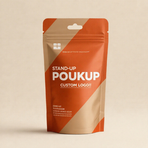 Sacs Doypack Personnalisés avec Logo, Refermables, Anti-odeur, en Aluminium et Mylar, pour Petits Emballages Alimentaires - Product Image 1