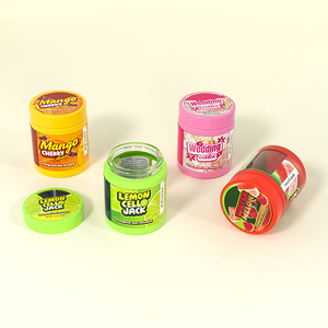 Bình Thủy Tinh Sinh Thái Tròn Trong Suốt 3.5 Gram Có Thể Bịt Kín Hai Mặt Thẳng Nắp Chống Bên Trong Cho Trẻ Em Để Đựng Hoa Khô Có Nhãn - Product Image 2