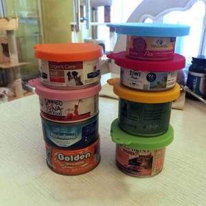 ฝาปิดซิลิโคนสำหรับสุนัขและแมวป้องกันการรั่วซึมใช้โลโก้ตามสั่ง - Product Image 6