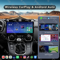 Lecteur DVD de voiture 12,3 pouces Android pour Honda CRV 2017-2022, écran radio, système multimédia de voiture, écran stéréo, navigation automobile Android