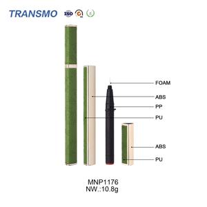 Emballage personnalisé pour eye-liner liquide en plastique 2025, nouveau design, triangle, stylo eye-liner en cuir avec conteneur pour colle à cils, pour une utilisation avec du blush - Product Image 3