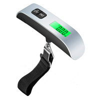 Balance à bagages électronique portable pour la maison Balance de voyage de poche de 50kg Balance de pesage numérique personnalisée OEM