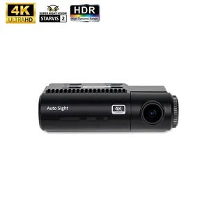 Caméra de bord 4K HD pour véhicule Enregistreur de voiture Caméra d'enregistrement avant et arrière Starvis 2 Auto Sight Cam avec caméra de tableau de bord avant et arrière 4K