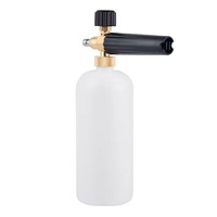 Lance à mousse de neige de nettoyage de voiture OEM lavage de voiture en laiton robuste 1/4 'Canon à neige de lavage de voiture à connexion rapide