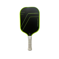 Raquette de pickleball en carbone T700 de haute qualité pour l'entraînement, 5e génération, mousse remplie de PP de 5e génération, nid d'abeilles, finition brossée