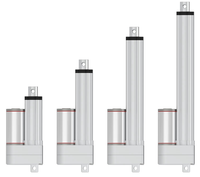 Nous possédons notre propre usine qui fournit des actionneurs électriques en alliage d'aluminium de haute qualité DC 24V 12V {course personnalisée}
