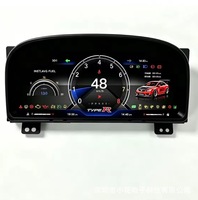 Écran LCD numérique intelligent sur mesure de 12,3 pouces pour tableau de bord de voiture, compteur de vitesse pour Honda Civic 8ème génération 2006-2012