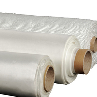 NQFIBER Fibre de verre transparente 4oz pour bateaux, planches de surf, tissu ignifuge tissé 40oz 100g
