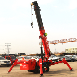 Mini-grue araignée multifonctionnelle sur chenilles rotatives, capacité de levage 1200 kg, usage domestique, garantie 1,5 an, testée et inspectée - Product Image 1