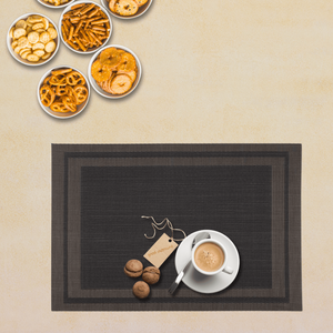 Mantel Individual Resistente al Calor, con Marco Hueco, Antideslizante, para Cocina, Restaurante, PVC, Color Sólido, para Bodas - Product Image 1