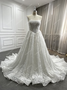 Mới nhất thiết kế váy cưới ren vải làm bóng áo choàng cô dâu thời trang áo 2026 - Product Image 2