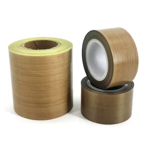 Ruban adhésif en tissu PTFE enduit <span class=keywords><strong>de</strong></span> PTFE LBX, ruban d'emballage en fibre <span class=keywords><strong>de</strong></span> verre PTFE, tissu isolant résistant à la chaleur et antiadhésif - Product Image 4