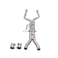 Tuyau d'échappement intermédiaire en acier inoxydable de haute qualité pour BMW X5M X6M F95 F96 4.4T 2024+ – Amélioration du son du véhicule avec échappement arrière Cat