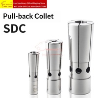 Centre d'usinage KONT SDC06, pince élastique à concentricité de haute précision à actionnement arrière, verrouillage de filetage arrière DC08 pour trous profonds
