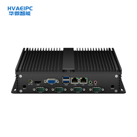 Mini Computadora Industrial Integrada HVAEIPC de 12.ª Generación |   Doble LAN, Múltiples Puertos Seriales, 4GB de RAM, 256GB de Almacenamiento, Sistema Operativo Integrado, Bluetooth