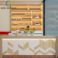 Comptoir de caisse pour magasin de proximité, comptoir de vente au détail, étagère d'exposition, comptoir de caisse enregistreuse