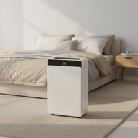 Deshumidificador de Aire con Compresor, UVC, HEPA y Wi-Fi, 20L/día, para Uso Doméstico