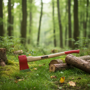 Asce da taglio di alta qualità con manico in legno, asce da fuoco - Product Image 1