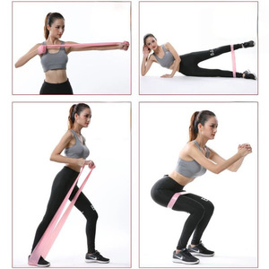 Banda de Resistencia para Yoga QZE, Elástica Circular de TPE para Entrenamiento de Fuerza, Estiramiento y Ejercicio en Interiores - Product Image 4