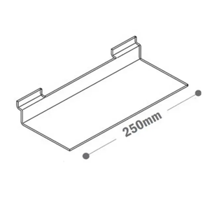 Figuras <span class=keywords><strong>libro</strong></span> <span class=keywords><strong>sombrero</strong></span> bolso de zapatos de Rack de acrílico claro Slatwall estante para tienda de venta al por menor de - Product Image 4