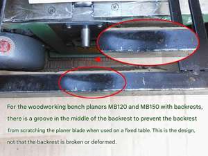 Machine à bois multifonctionnelle automatique 3 en 1 avec scie à table, <span class=keywords><strong>raboteuse</strong></span>, scie à ruban et <span class=keywords><strong>mortaiseuse</strong></span> 220V - Product Image 5
