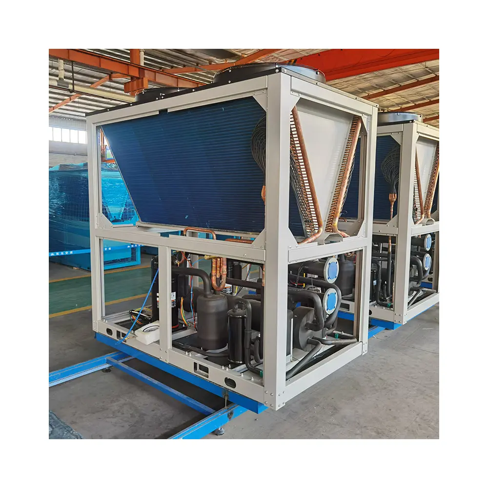 Nuovo refrigeratore d'acqua a vite con condizionatore d'aria controllato da PLC con R410A