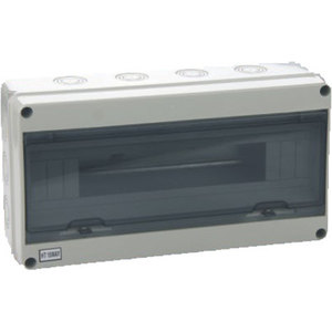 18 Module <b>Wall</b> Switchboard With Transparent Door Small Size For Electrical <b>Wiring</b> Housing - Product Image 2