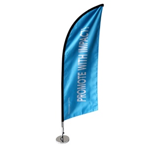 Customized Mini Desk Flag Advertising Beach Flag Promotional Flags & Banners