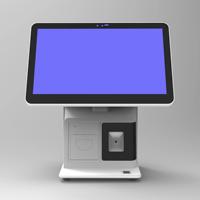 Terminal Punto de Venta Todo en Uno con Pantalla Táctil Capacitiva de 15.6 Pulgadas, Precio de Fábrica, Verificador de Precios de Escritorio con Escáner, Impresora de Recibos, Punto de Venta para Minoristas