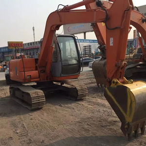 Excavatrice hydraulique utilisée de chenille de Hitachi EX60-5 Midi poids d'opération de 6 tonnes japonais original comportant le moteur de PLC du moteur KYB de chat - Product Image 1