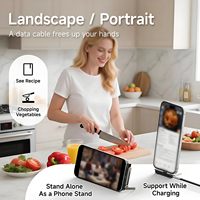 Nuevo Adaptador USB C de 240w con Cable Tipo C 2026, Carga Rápida PD, Soporte Invisible 2 en 1 para Kit de Cargador de Teléfono Xiaomi Huawei