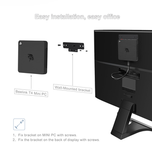 Cho Beelink T4 máy tính mini mới nhất 4 + 64GB Ultra 4K dp cổng z8500 Bộ vi xử lý hỗ trợ <span class=keywords><strong>Windows</strong></span> <span class=keywords><strong>10</strong></span> OS T4 Set Top Box với DDR4 RAM - Product Image 5