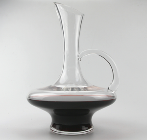 Raymond Crystal Diamond Thanh Lịch Và Hiệu Quả Rượu Vang Đỏ Ly <span class=keywords><strong>Decanter</strong></span>, Rượu Vang Đỏ Carafe Vòng Thủy Tinh <span class=keywords><strong>Decanter</strong></span> Với Xử Lý - Product Image 1