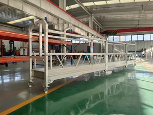 कारखाने प्रत्यक्ष एल्यूमीनियम zlp 800 मुखौटा साफ उठाने वाले मचान उच्च उठाने क्षमता निलंबन मंच - Product Image 6