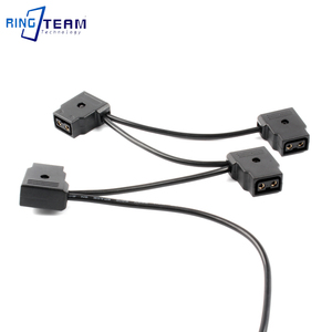 Conector de grifo de alimentación tipo <span class=keywords><strong>B</strong></span>, concentrador D-Tap, Cable adaptador hembra de 4 puertos, chaqueta de PVC, divisor de batería de montaje en V Micro-<span class=keywords><strong>USB</strong></span> para fotografía - Product Image 3