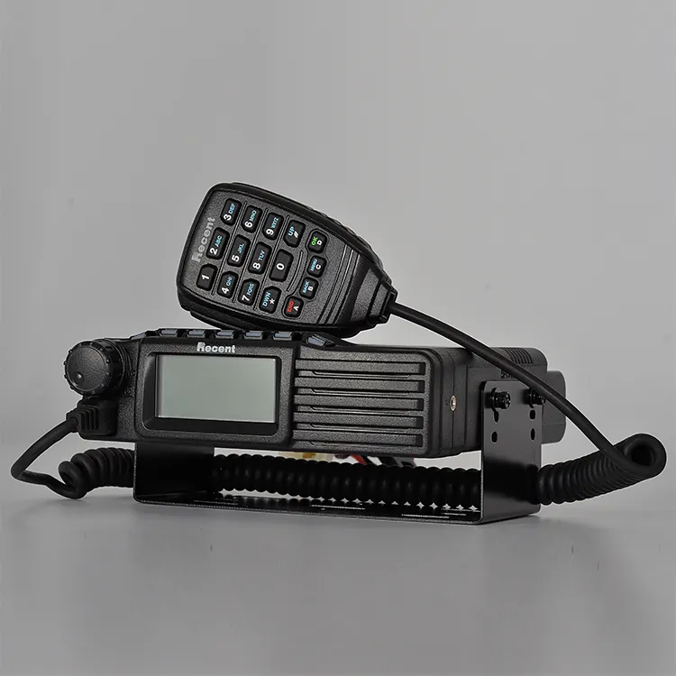 हाल ही में RS-908D 400-470/136-174MHz 50 वाट uhf vhf dpmr डिजिटल मोबाइल कार रेडियो