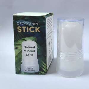 Barra <span class=keywords><strong>Antitranspirante</strong></span> de Alumbre de Potasio Mineral Natural, <span class=keywords><strong>Antibacteriano</strong></span> Natural por 24 Horas, Aroma Limpio y Duradero - Product Image 1