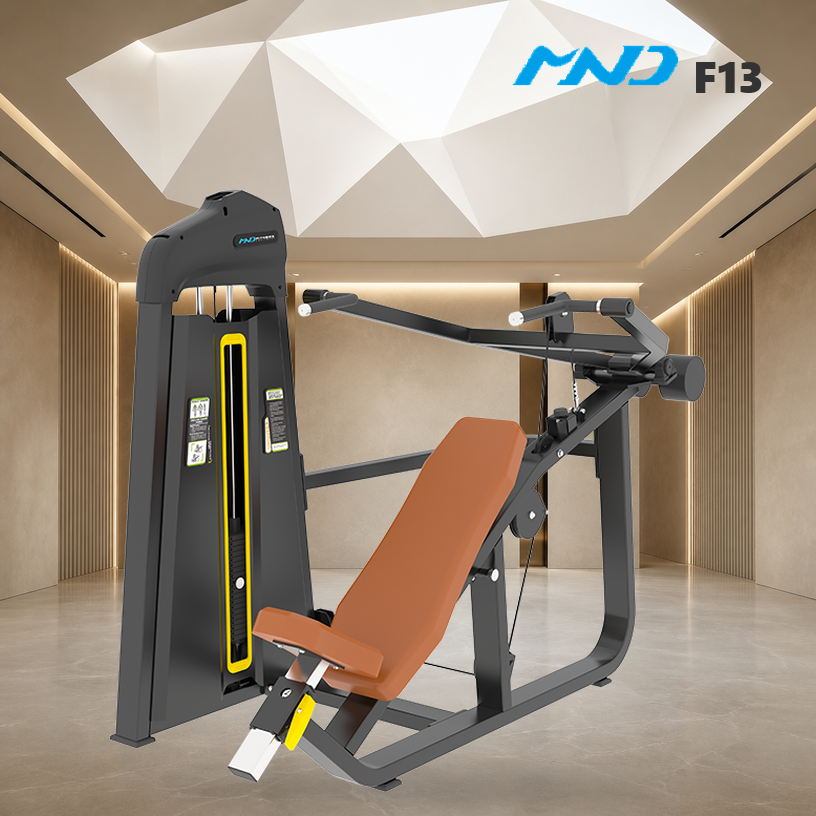 Gym Machine Colour Trending Vertical Chest Press Machine Gym Equipment MND Fitness Muscle ...