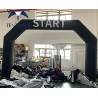 Arche gonflable personnalisée pour course sportive, ligne de départ/arrivée gonflable, arche publicitaire pour promotion extérieure, événements et expositions