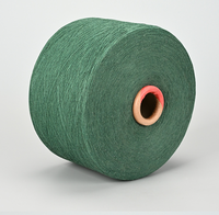 Fil à tricoter en coton mélangé OE 10s 12s 16s 65/35, écologique et recyclable, pour chaussettes