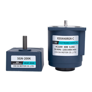 40 Wát tốc độ điều chỉnh động cơ với bộ điều khiển tiếng ồn thấp 220V <span class=keywords><strong>AC</strong></span> <span class=keywords><strong>Single</strong></span> <span class=keywords><strong>phase</strong></span> bánh răng cảm ứng giảm động cơ - Product Image 3